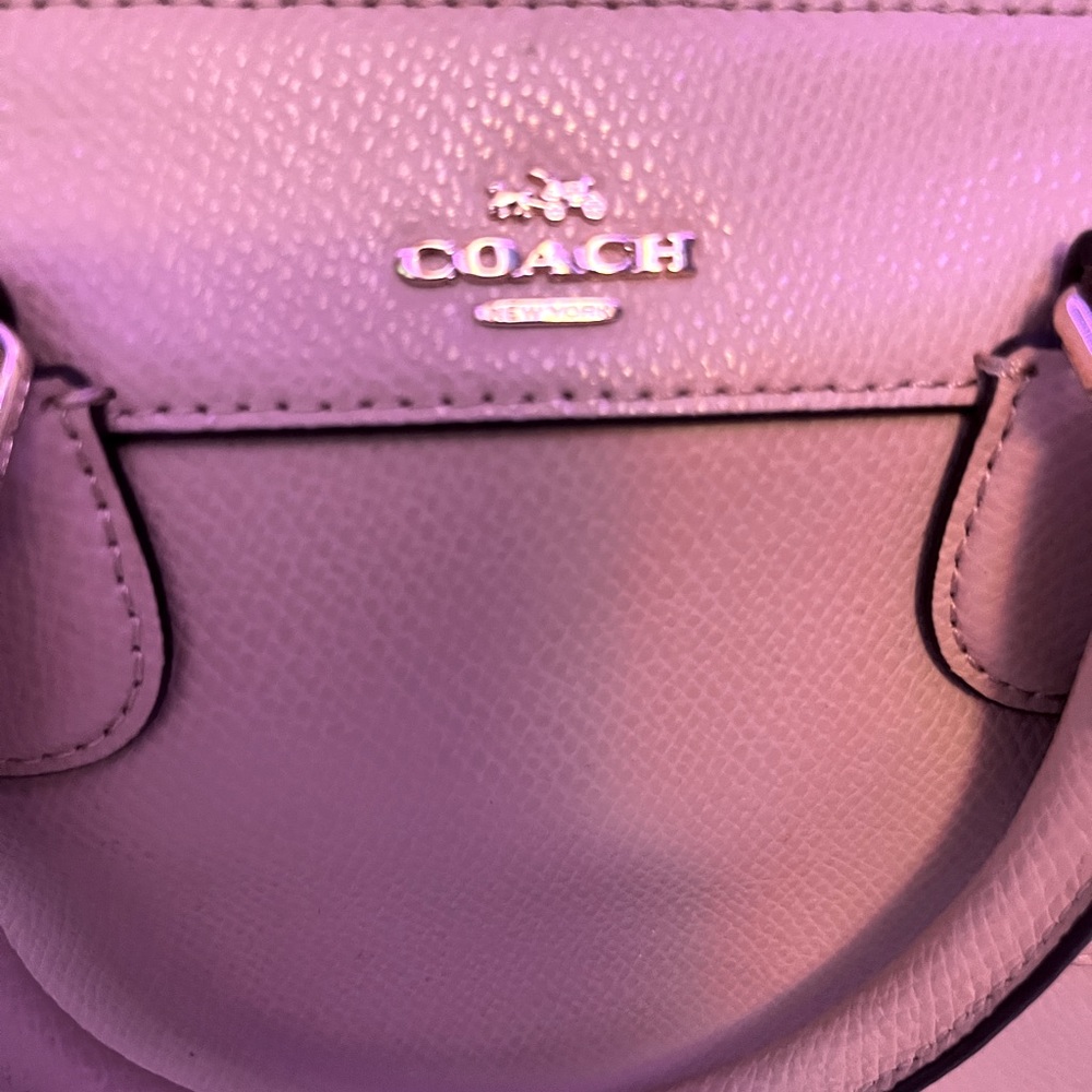 Genuine Beige Coach Purse